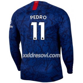Chelsea PEDRO 11 Domaći Nogometni Dres 2019-2020 Dugim Rukavima